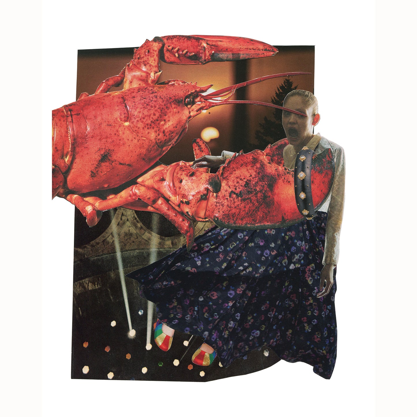 Friend? - Collage Art Print
