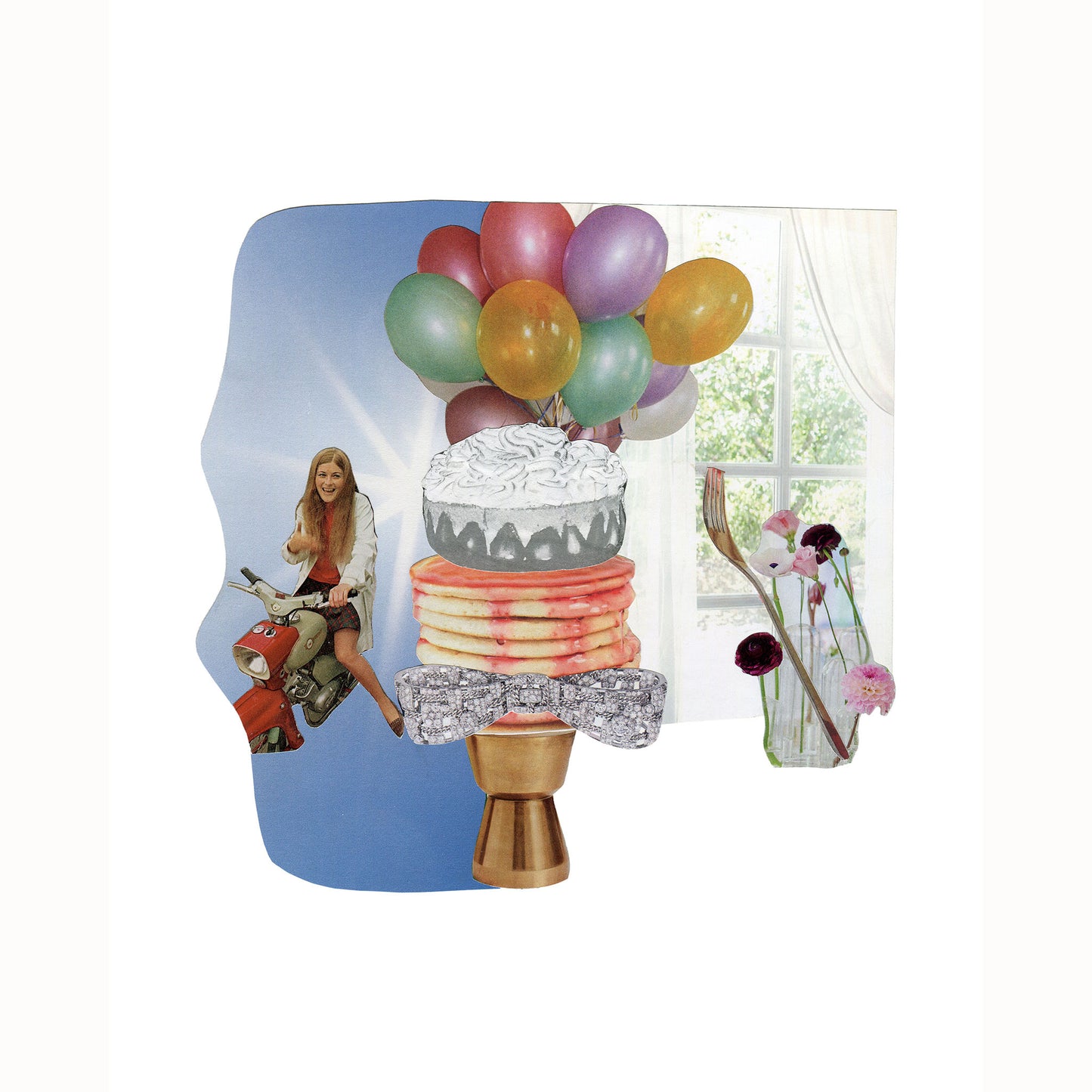 Special Ordinary Day - Collage Art Print
