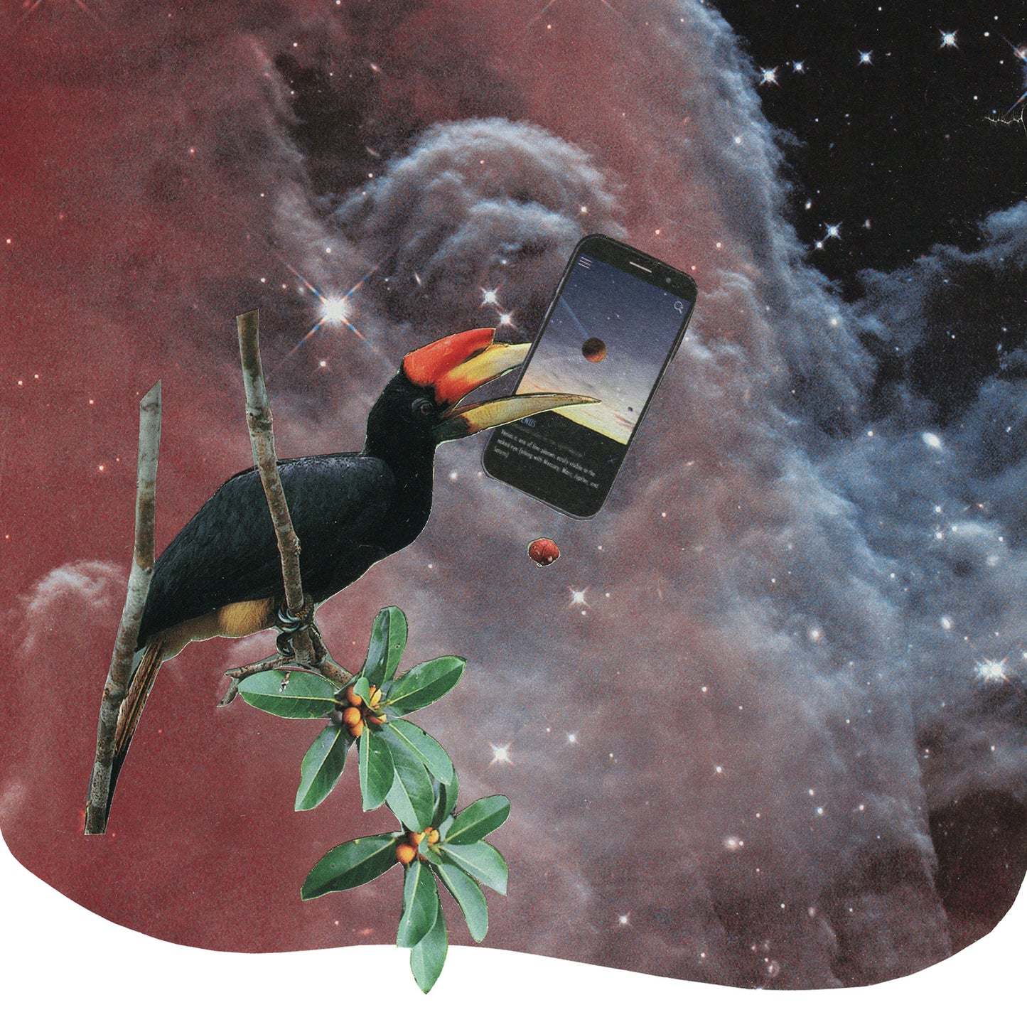Stolen Connections - Collage Art Print